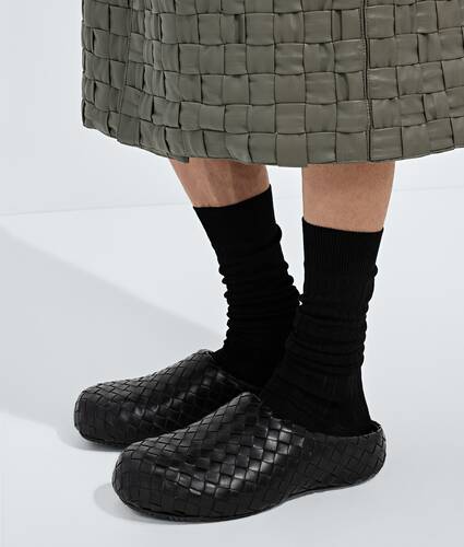 Men's Klog Mule in Black Bottega Veneta Sweden EN - Image 2