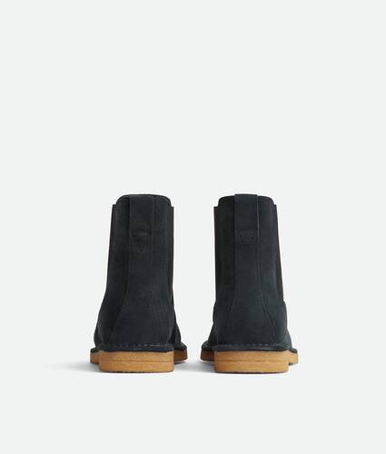 Ele's Bota daddy chelsea de cano m&eacute;dio em Ardoise Bottega Veneta Brasil PT - Image 4