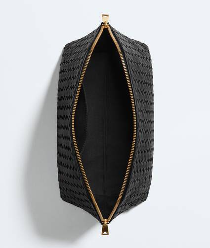 Large Cosmetic Pouch in Black Bottega Veneta United Kingdom EN - Image 2