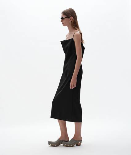 ウール グレインドプードル ドレス のために ウィメンズ で ダブルブラック Bottega Veneta 日本 JA - Image 2