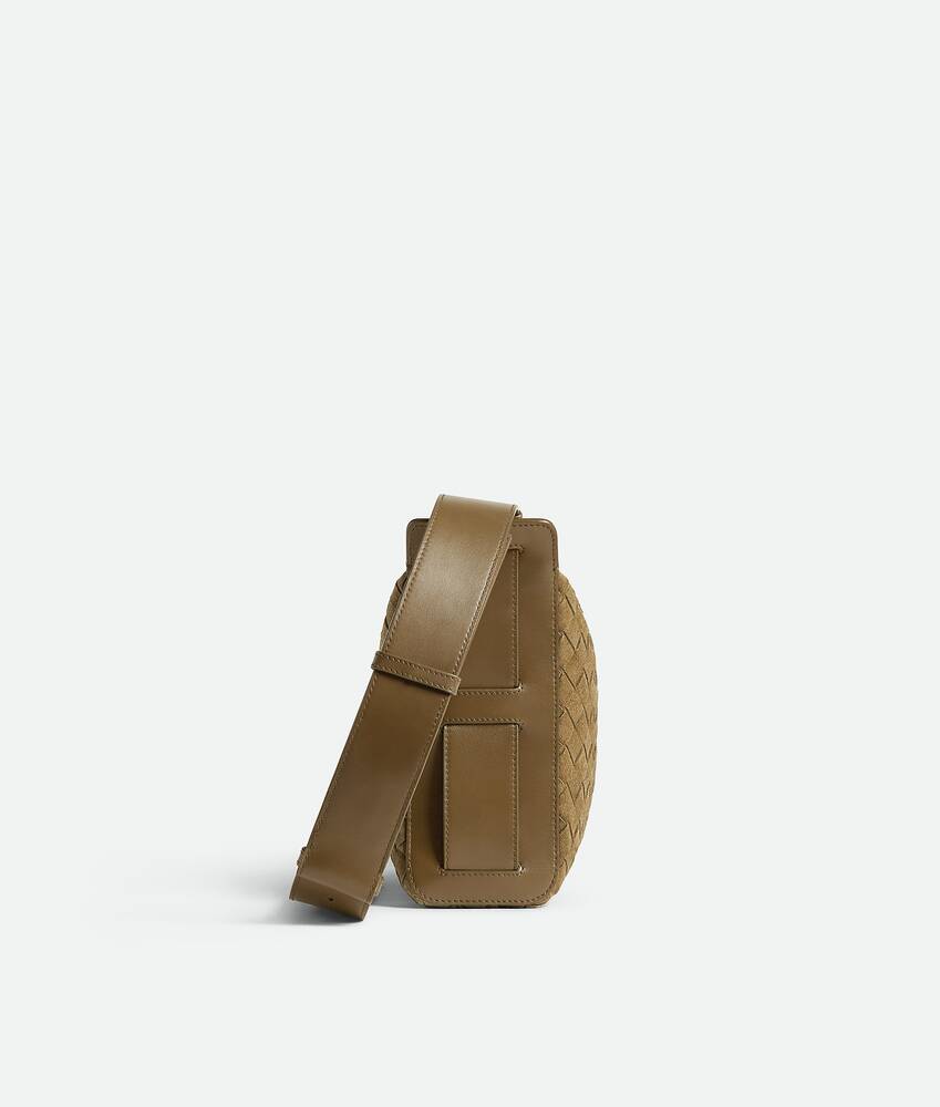 Men's Intrecciato Tribeca Top Handle in Mud Bottega Veneta Romania EN - Image 5