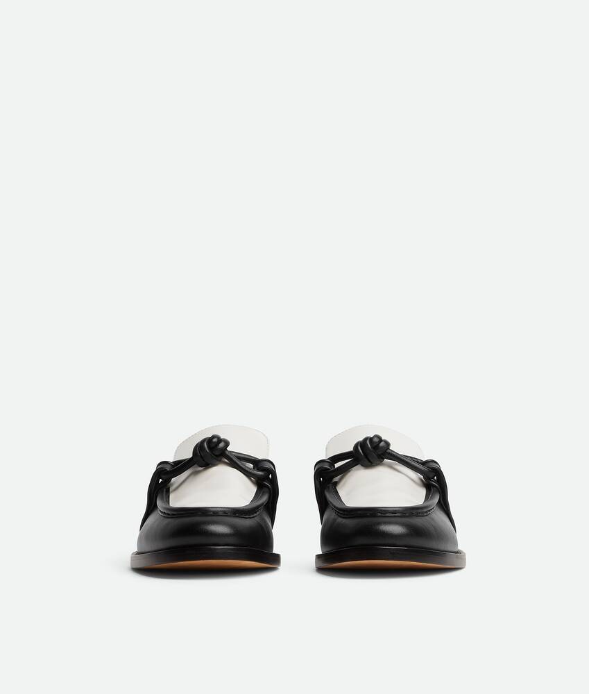 Women's Astaire Loafer in Black/white Bottega Veneta United Kingdom EN - Image 3