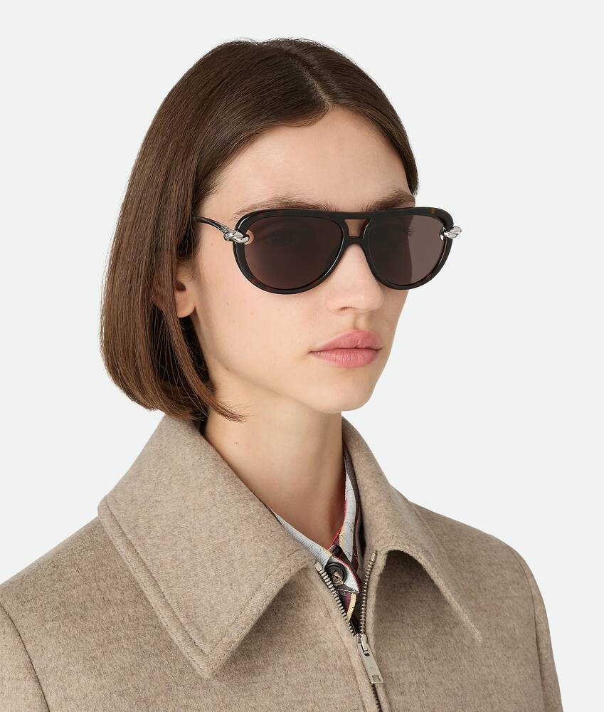 Display a large version of the product image 2 - Knot Aviator Sunglasses