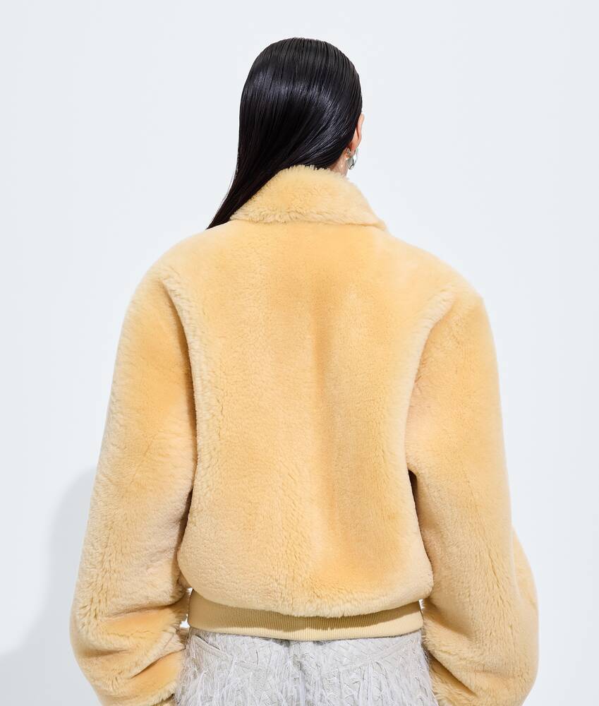Cazadora de piel de borrego para Mujer en Butter Bottega Veneta M&eacute;xico ES - Image 3