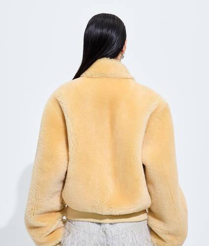 Cazadora de piel de borrego para Mujer en Butter Bottega Veneta M&eacute;xico ES - Image 3
