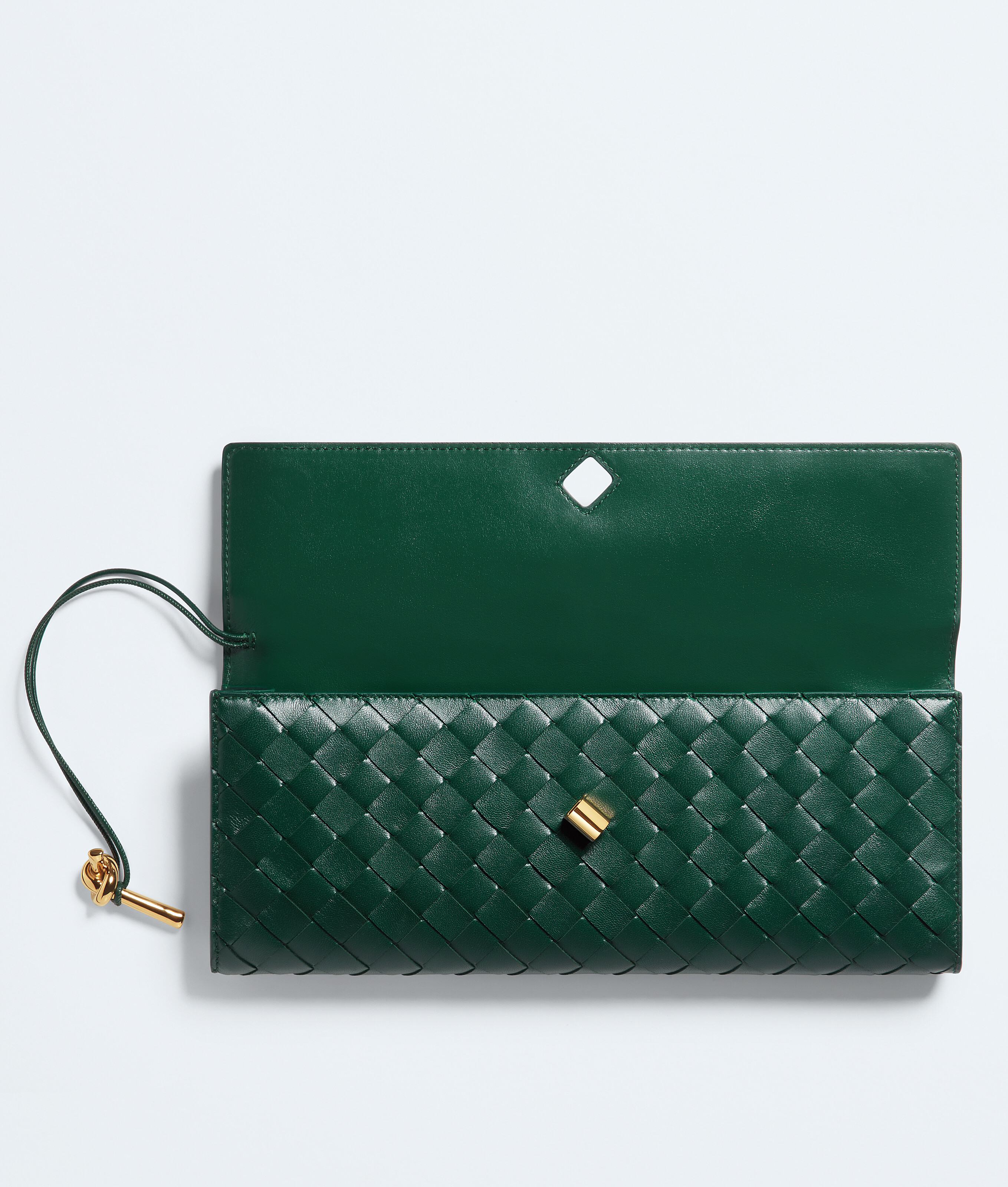 안디아모 클러치 에 대한 여성 에 에메랄드 그린 Bottega Veneta 대한민국 KO - Image 3