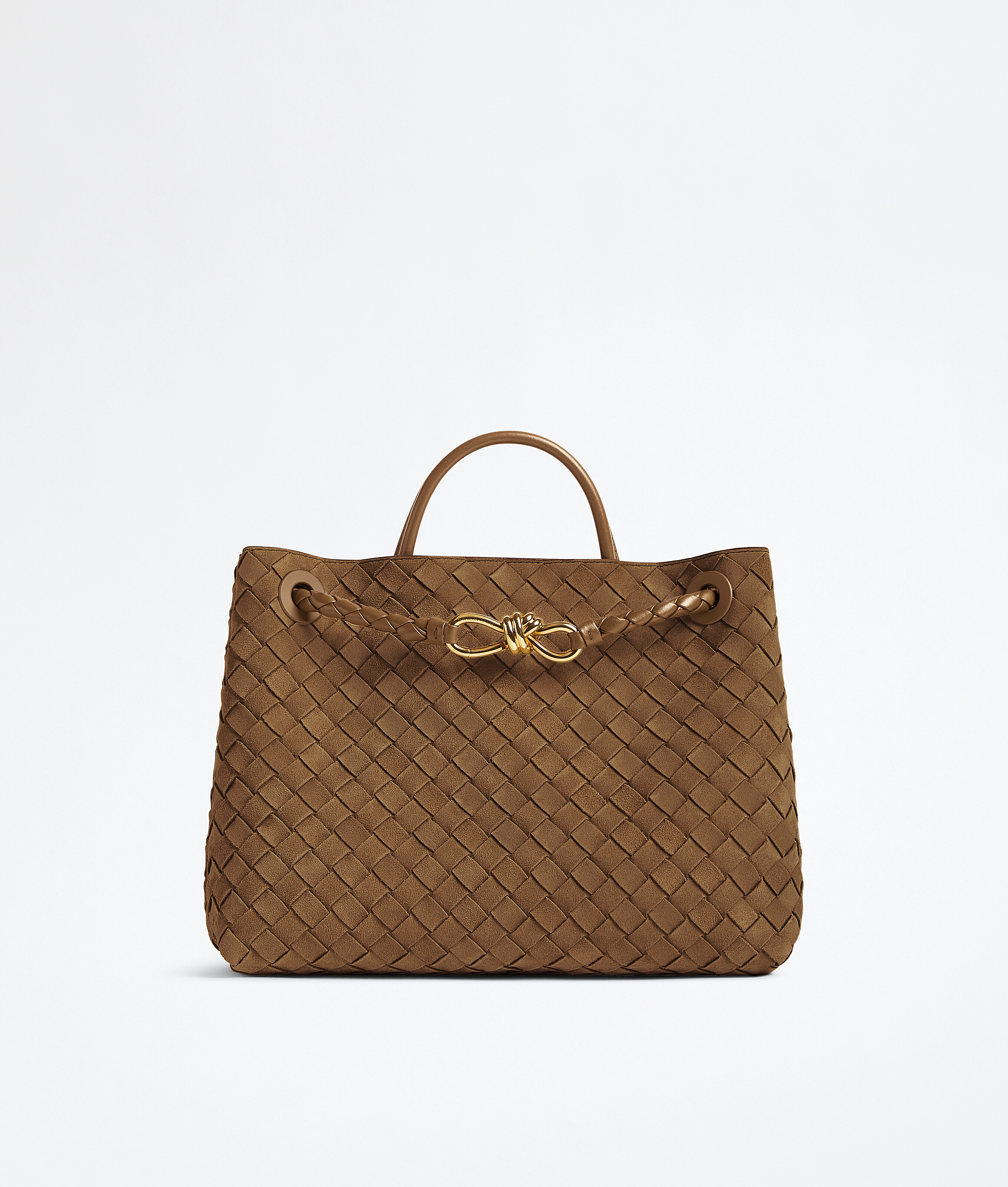Women's Andiamo in Dark caramel 20 Bottega Veneta Luxembourg EN - Image 1