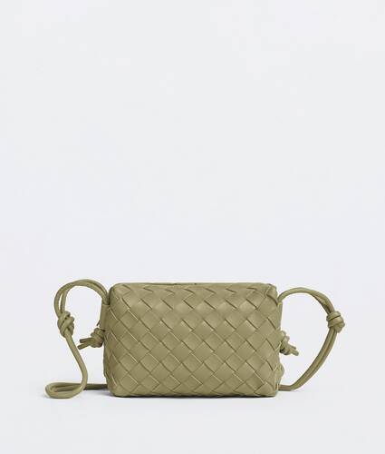 Women's Mini Loop Camera Bag in Travertine Bottega Veneta South Korea EN - Image 1