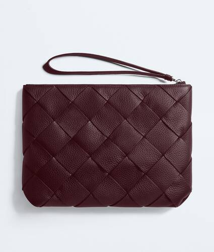 Men's Diago Large Pouch in Deep mahogany Bottega Veneta Cyprus EN - Image 4