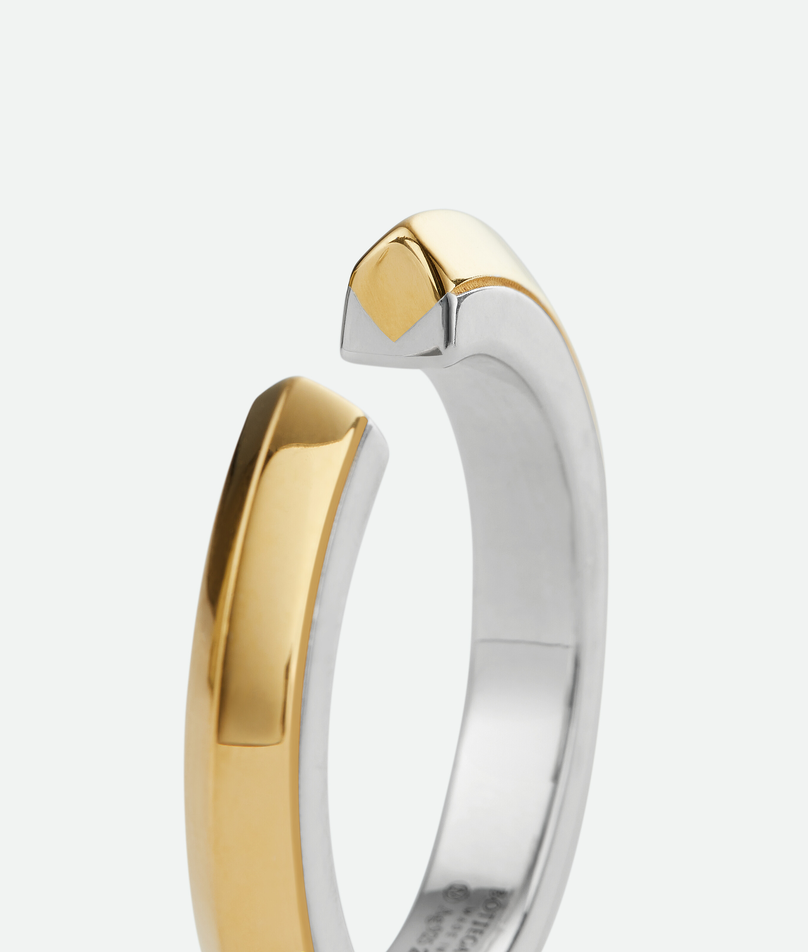 Bottega Veneta Stack Ring In Gold