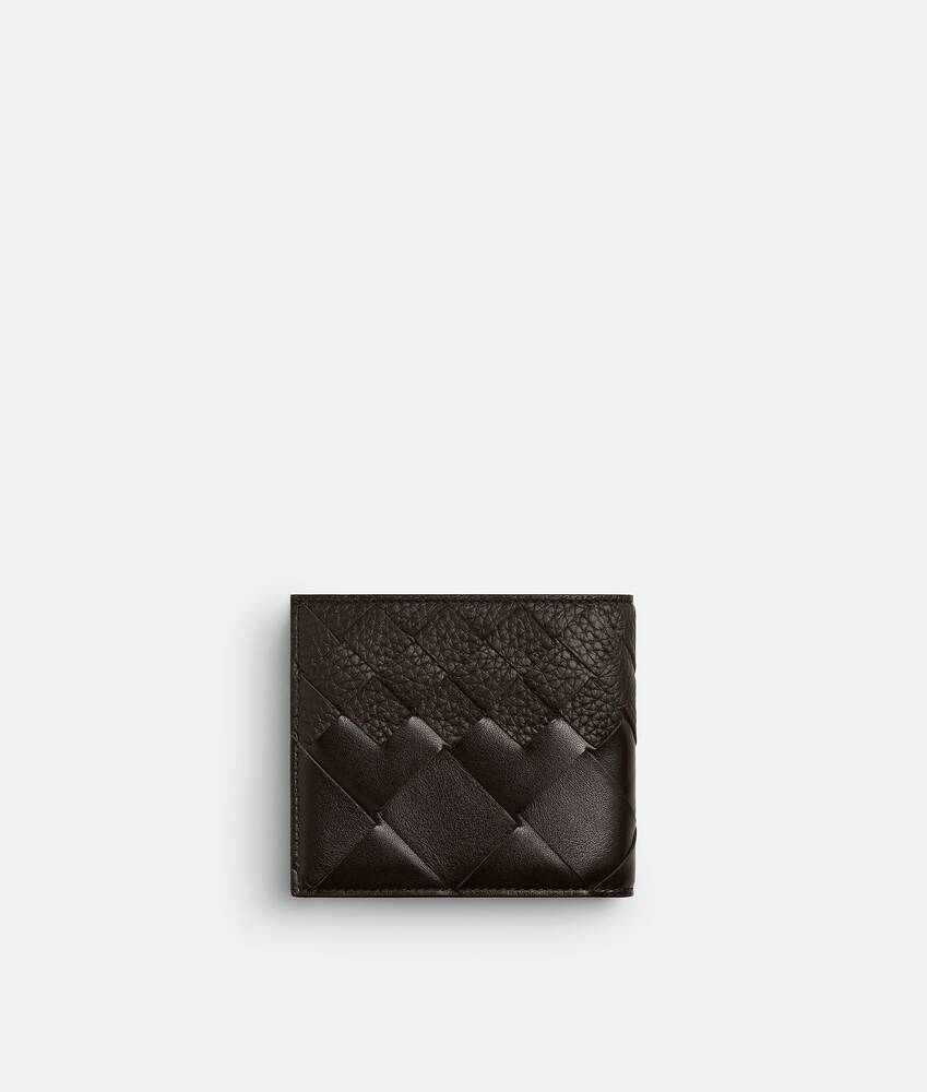 Men's Intrecciato Bi-Fold Wallet in Fondant Bottega Veneta Italy EN - Image 3