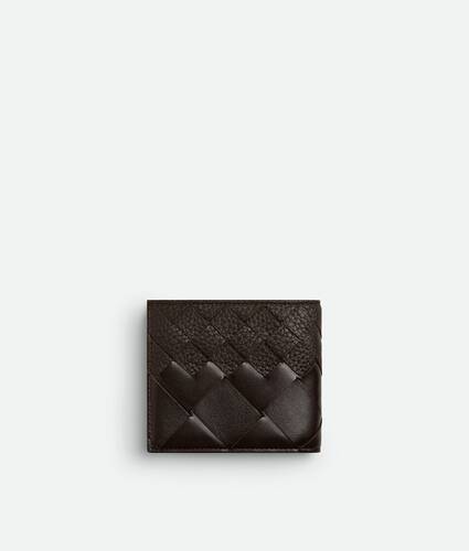 Men's Intrecciato Bi-Fold Wallet in Fondant Bottega Veneta Malta EN - Image 3
