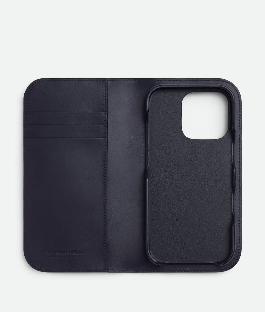 Display a large version of the product image 2 - Intrecciato Iphone 16 Pro Foglio Case