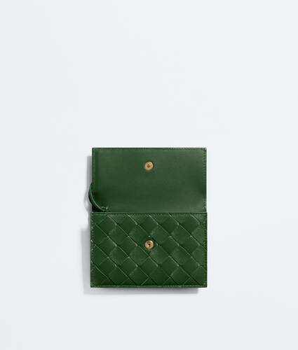 Andiamo Kartenetui mit Rei&szlig;verschluss f&uuml;r Damen in Basil Bottega Veneta Deutschland DE - Image 2