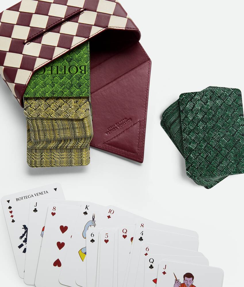 Display a large version of the product image 2 - Intrecciato Playing Cards