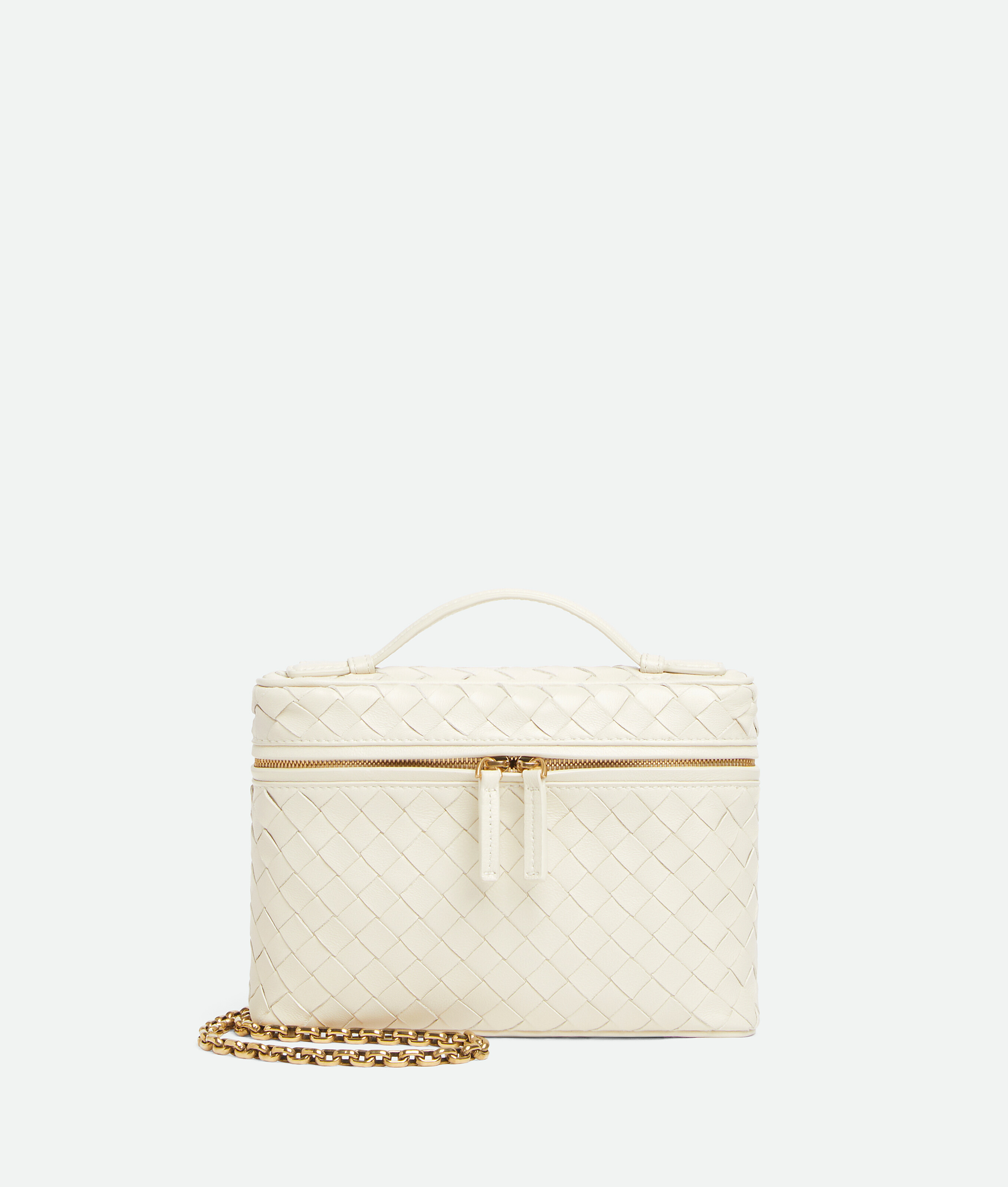 Bottega Veneta Small Soft Vanity In Gray