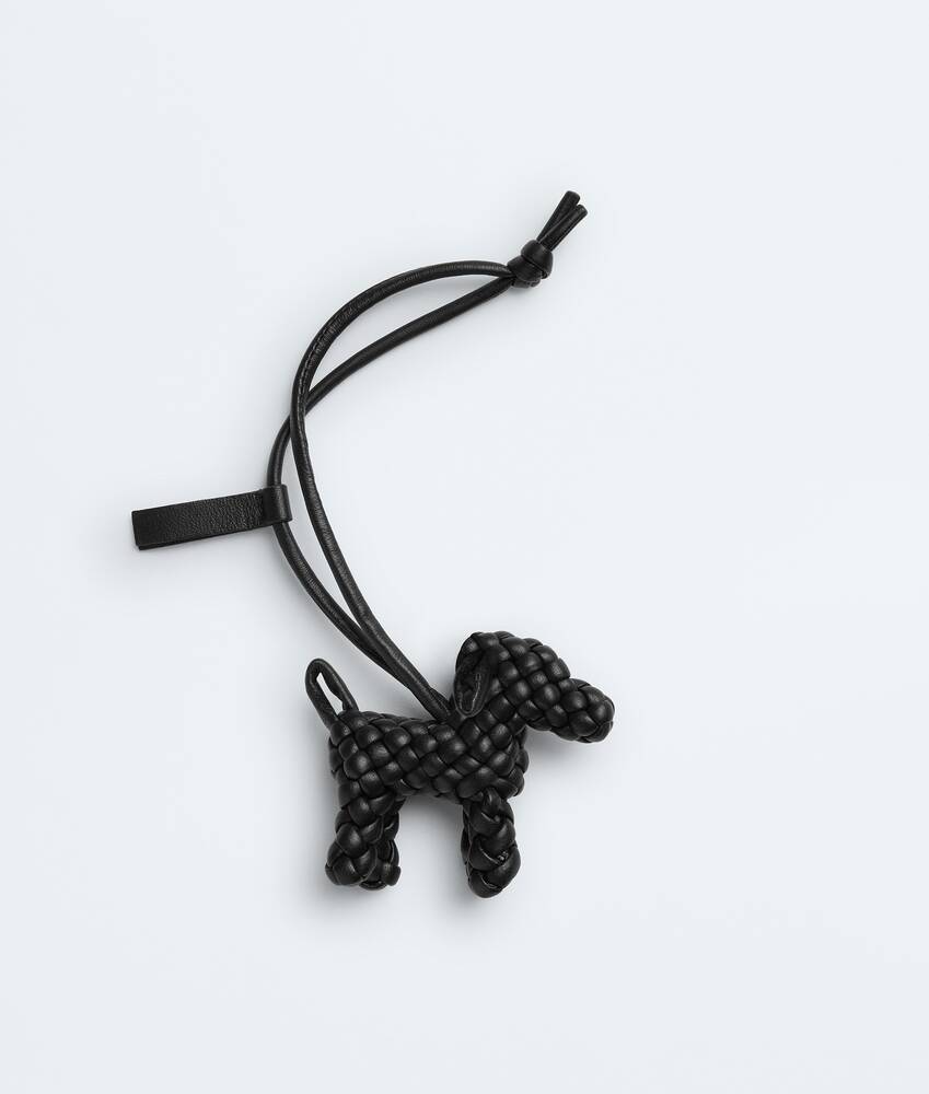 Men's Dog Charm in Black Bottega Veneta United States EN - Image 2