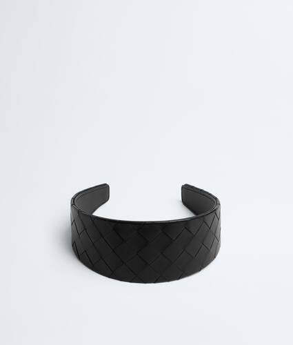 Cinta para la cabeza Intrecciato para Mujer en Black Bottega Veneta Estados Unidos ES - Image 1