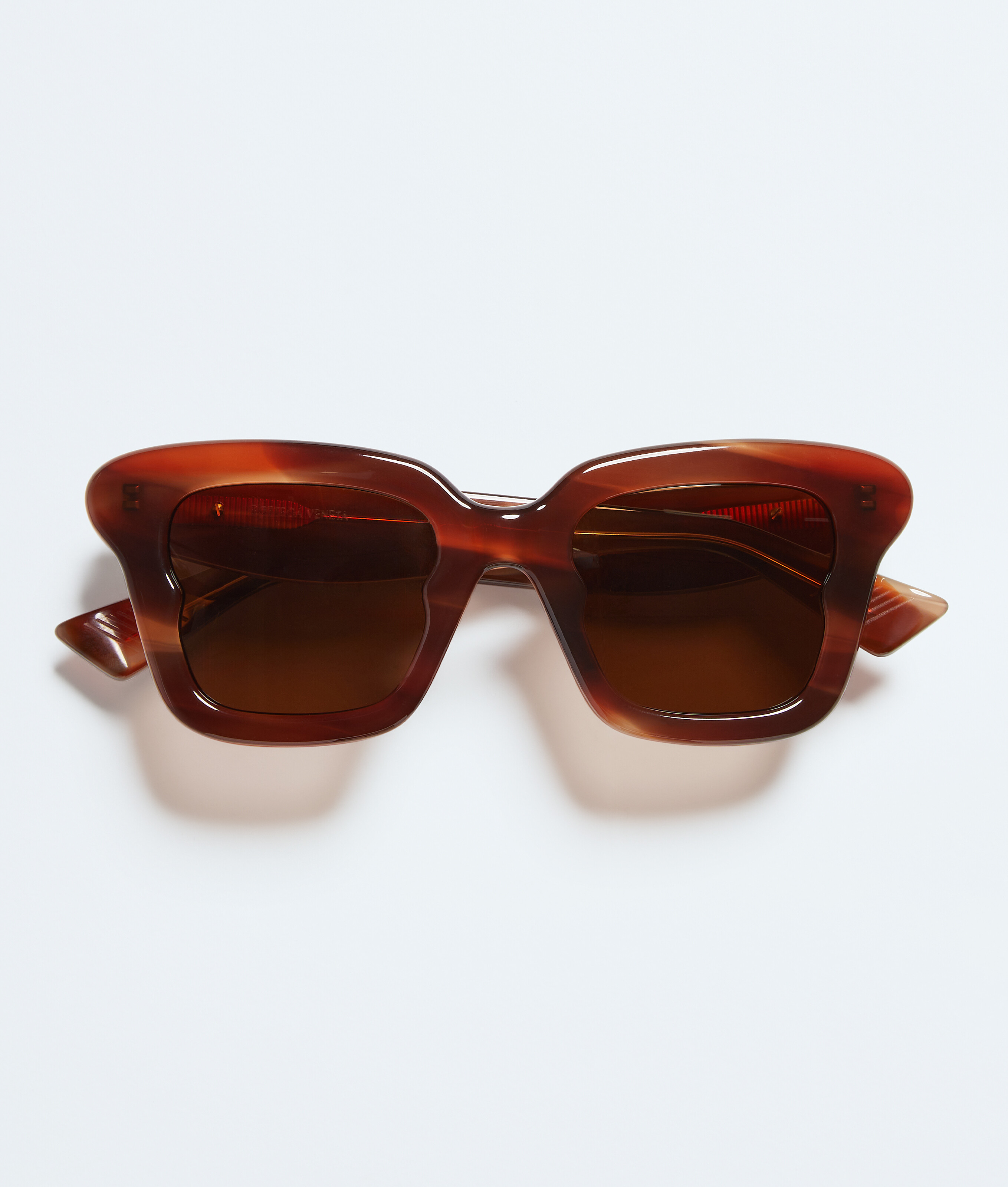 Bottega Veneta Bottega  Veneta Sophia Ribbon Butterfly Sunglasses In Brown