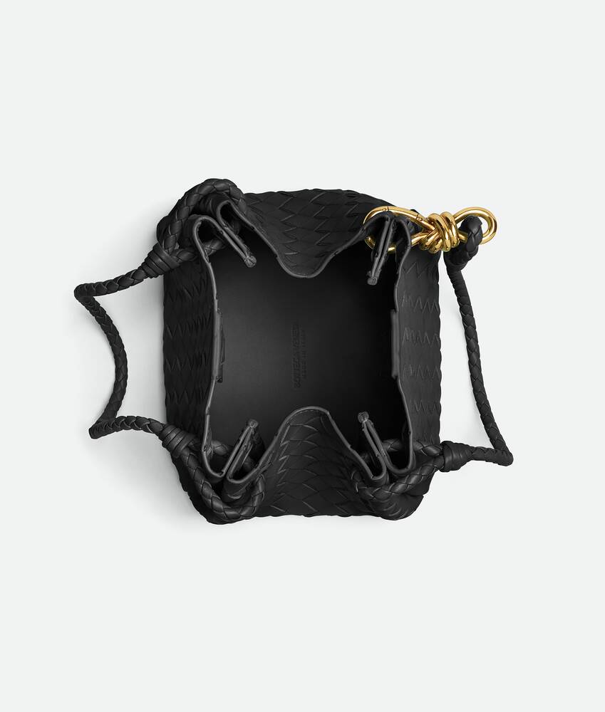 Women's Small Parachute in Black Bottega Veneta Spain EN - Image 3