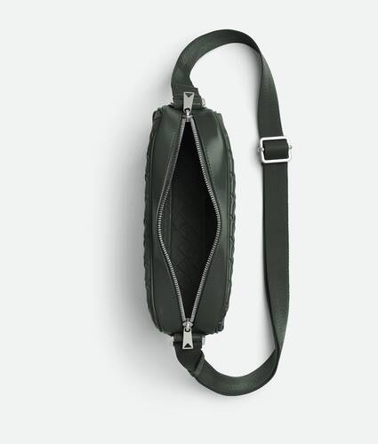 Small Intrecciato Camera Bag in Dark green Bottega Veneta Switzerland EN - Image 3
