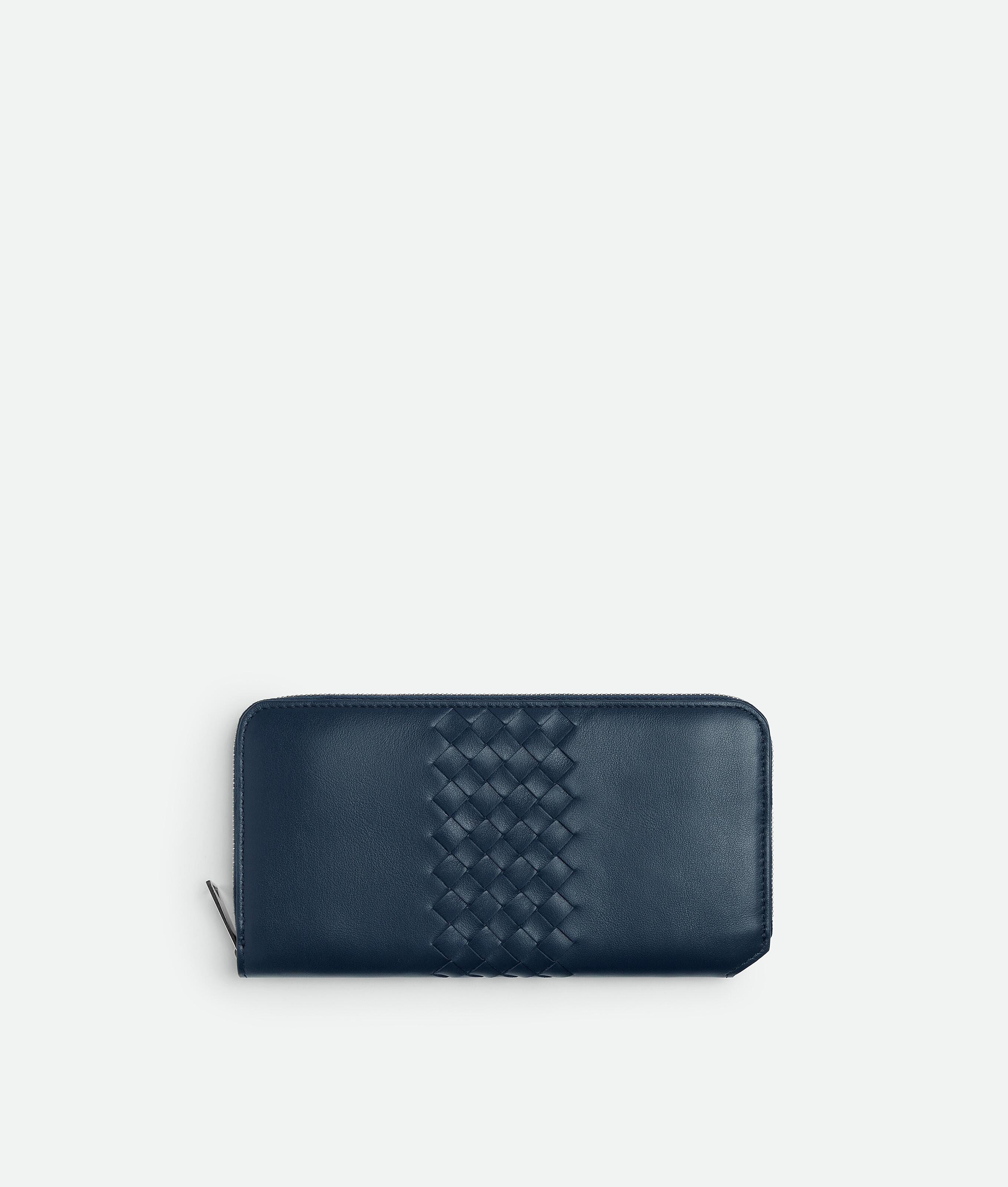 Intrecciato Piccolo Zip Around Wallet