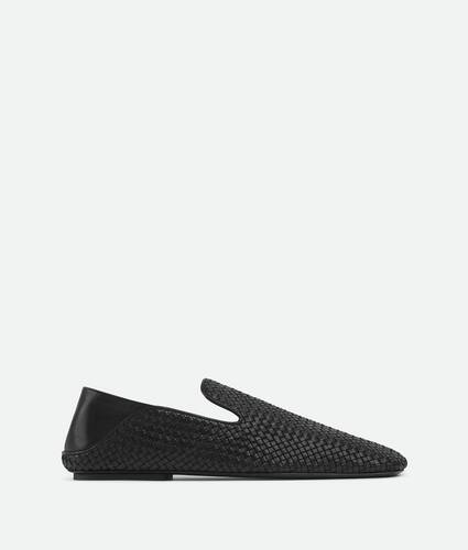 Ela's Slipper Adamo em Black Bottega Veneta Brasil PT - Image 1