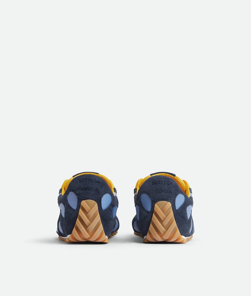 Women's Orbit Flash Sneaker in Abyss/ice/egg yolk Bottega Veneta France EN - Image 4