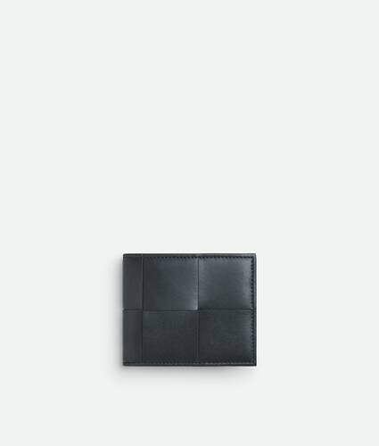 Men's Cassette Bi-Fold Wallet With Coin Purse in Ardoise/cypress Bottega Veneta Switzerland EN - Image 1