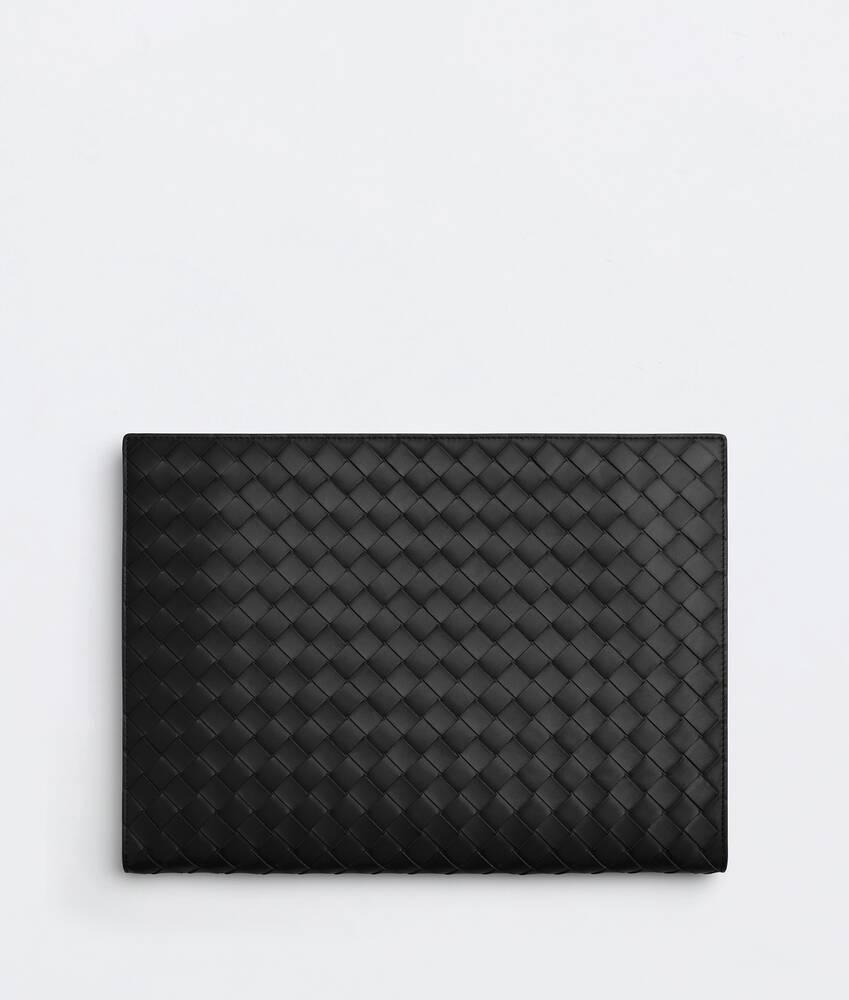 Men's Intrecciato Document Case in Black Bottega Veneta Hong Kong SAR China EN - Image 3