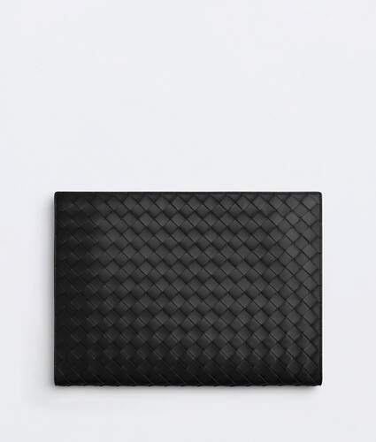 Men's Intrecciato Document Case in Black Bottega Veneta Qatar EN - Image 3