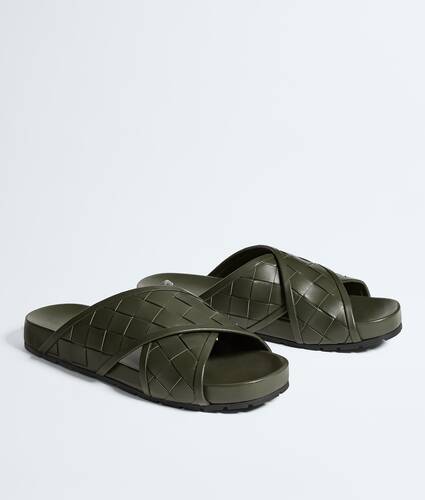 Men's Tarik Sandal in Bark green Bottega Veneta Hong Kong SAR China EN - Image 3