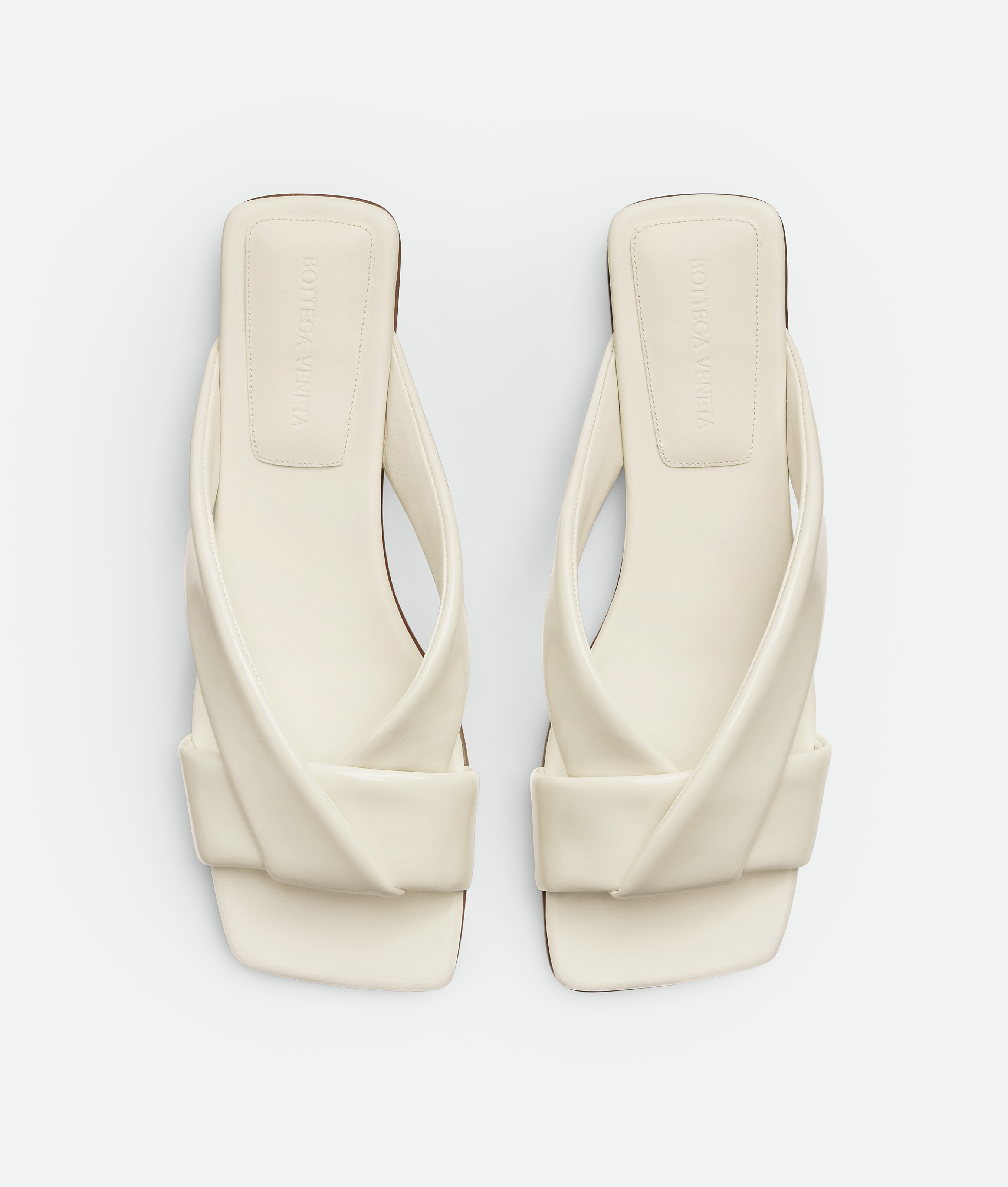 Women's Riva Flat Mule in Sea salt Bottega Veneta Singapore EN - Image 5