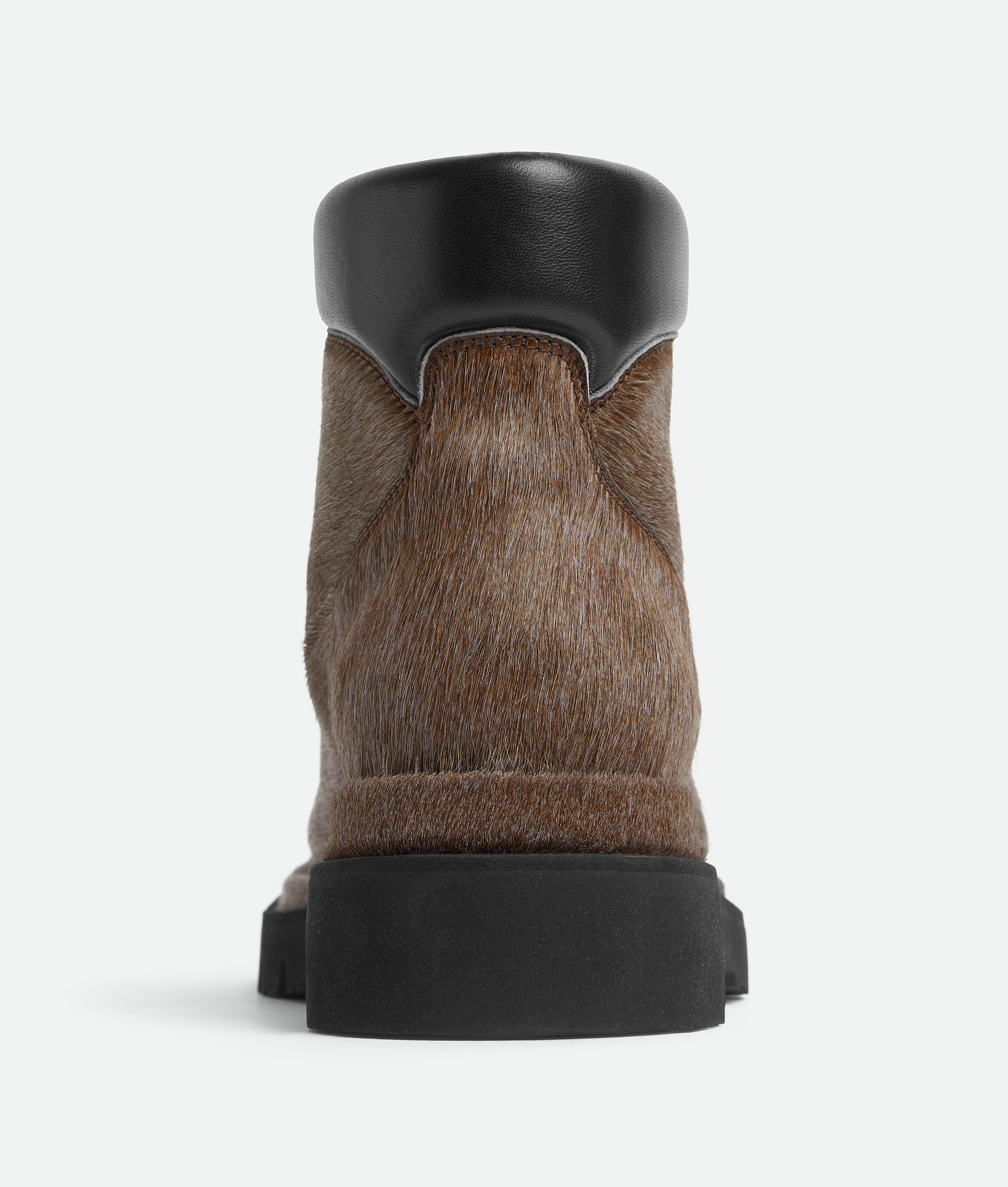 Bottega Veneta Lug Hiking Ankle Trunk In Brown