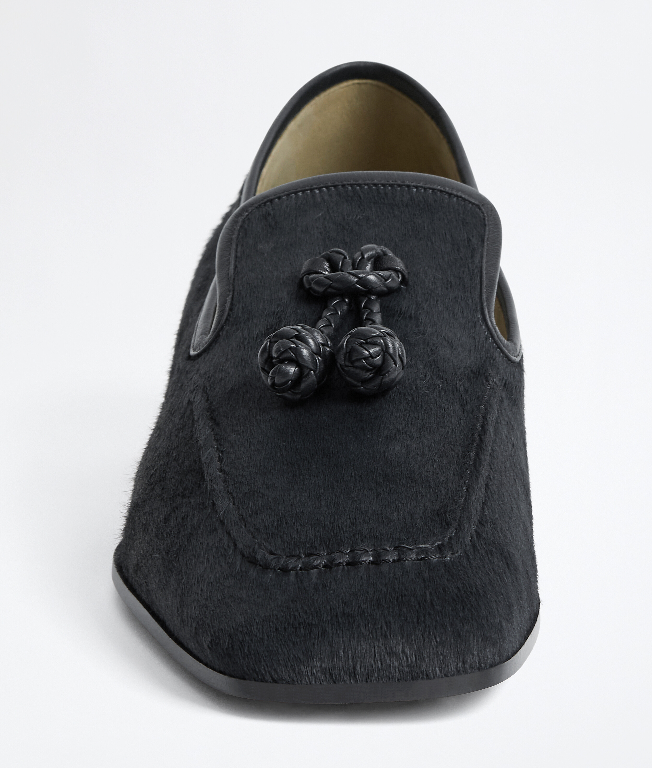 Men's Romeo Loafer in Dark antracite Bottega Veneta Italy EN - Image 4