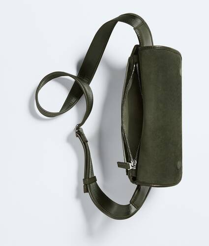 Men's Veneto Belt Bag in Bark green Bottega Veneta Italy EN - Image 4