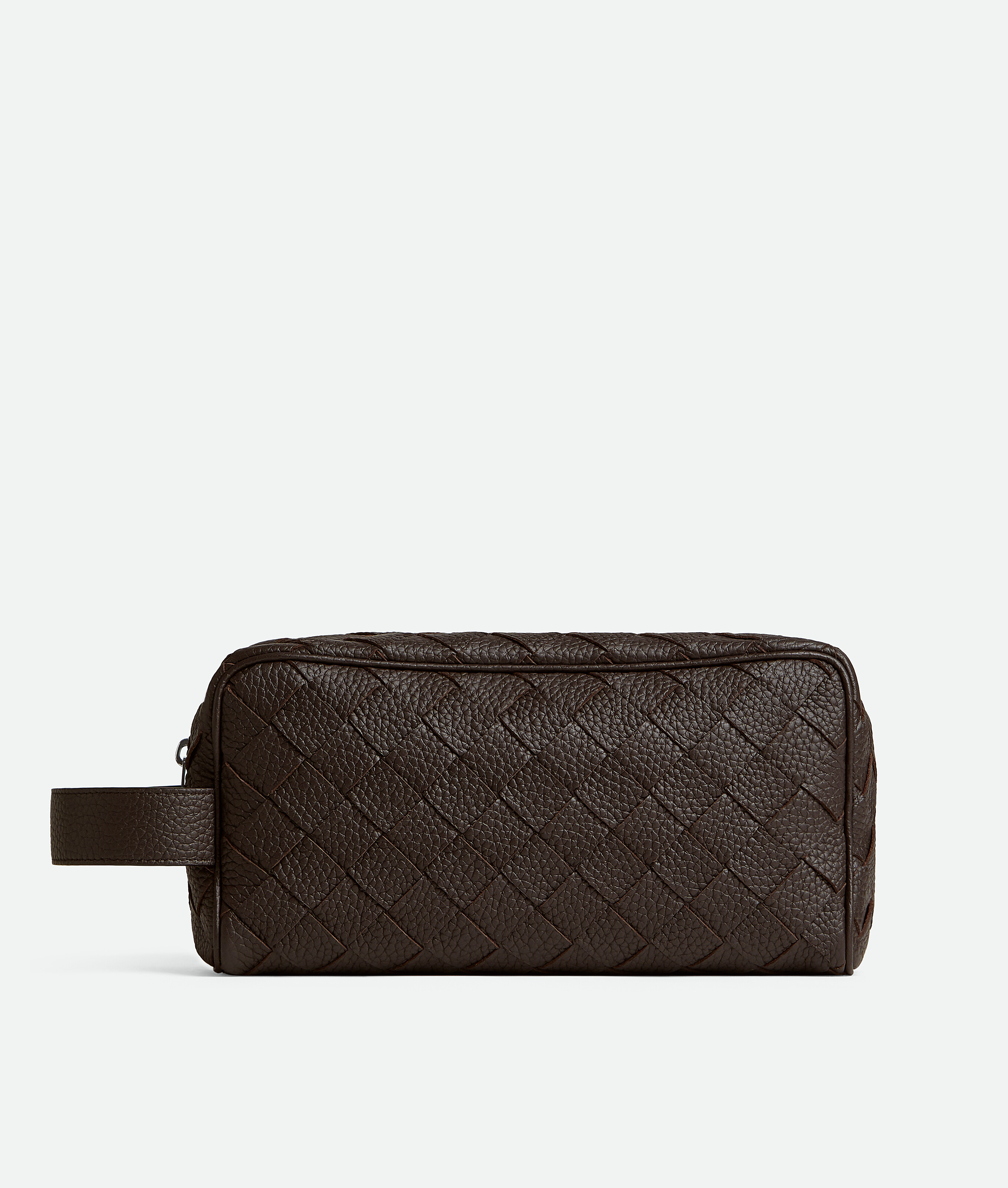 Intrecciato Travel Pouch in Fondant — 814084611