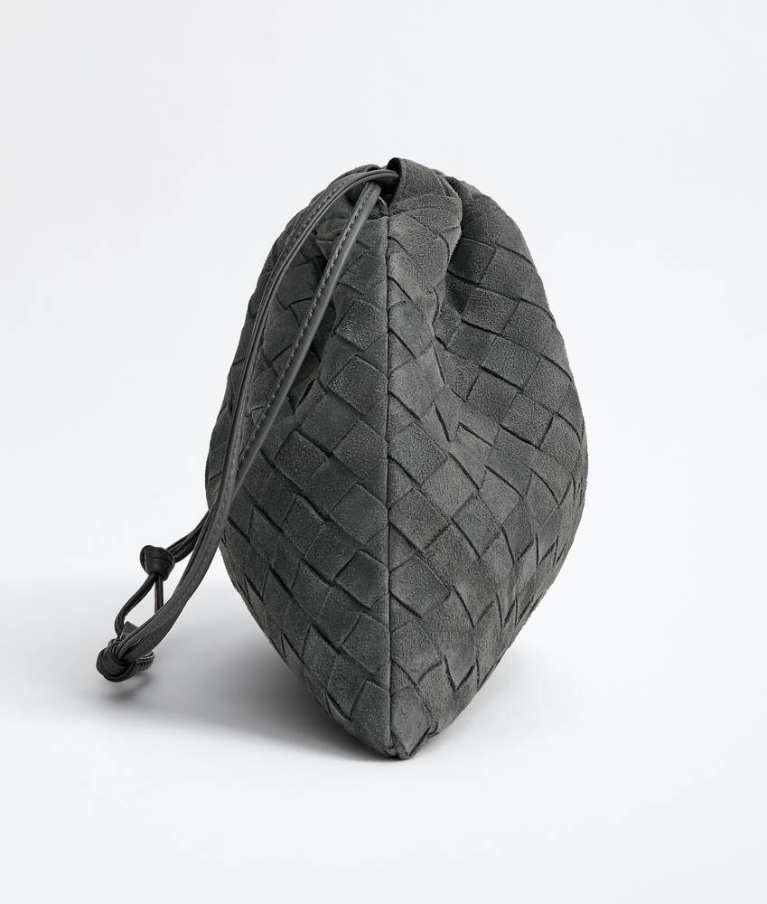 Women's Dustbag   in Obsidian gray Bottega Veneta Hungary EN - Image 3