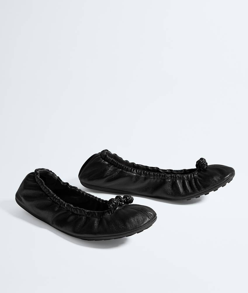 Ballerina Fantasmina da Donna in Black Bottega Veneta Italia IT - Image 3