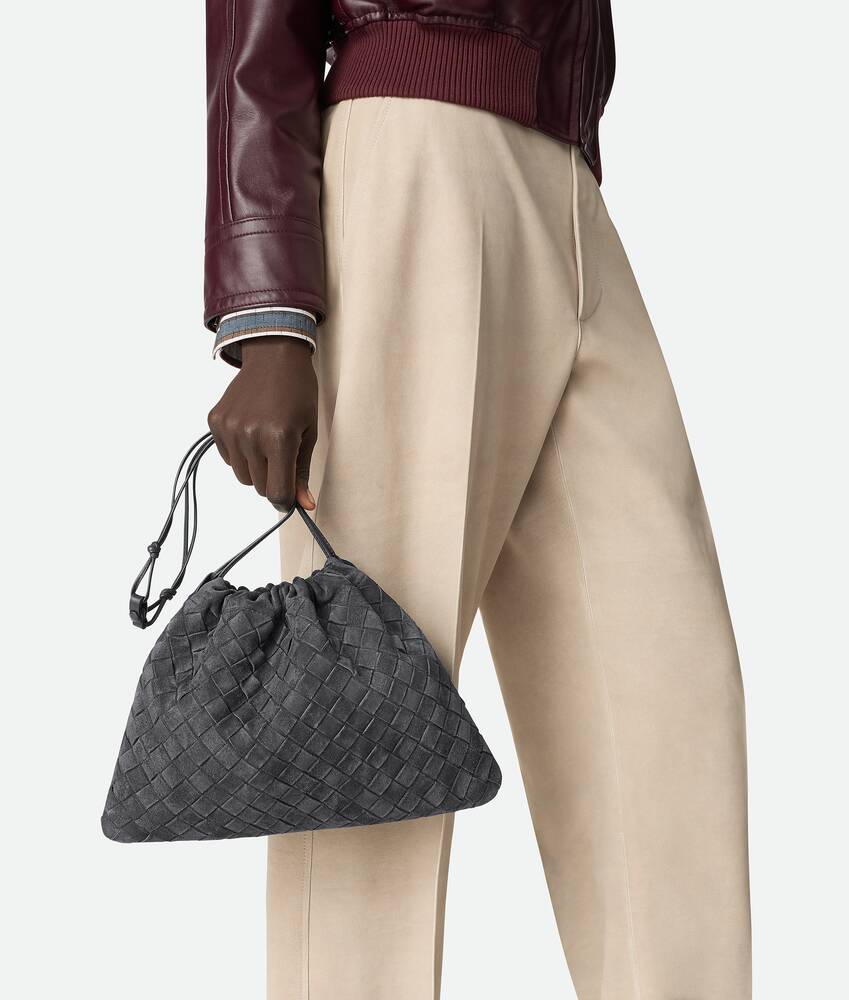 Women's Dustbag in Graphite Bottega Veneta South Korea EN - Image 6
