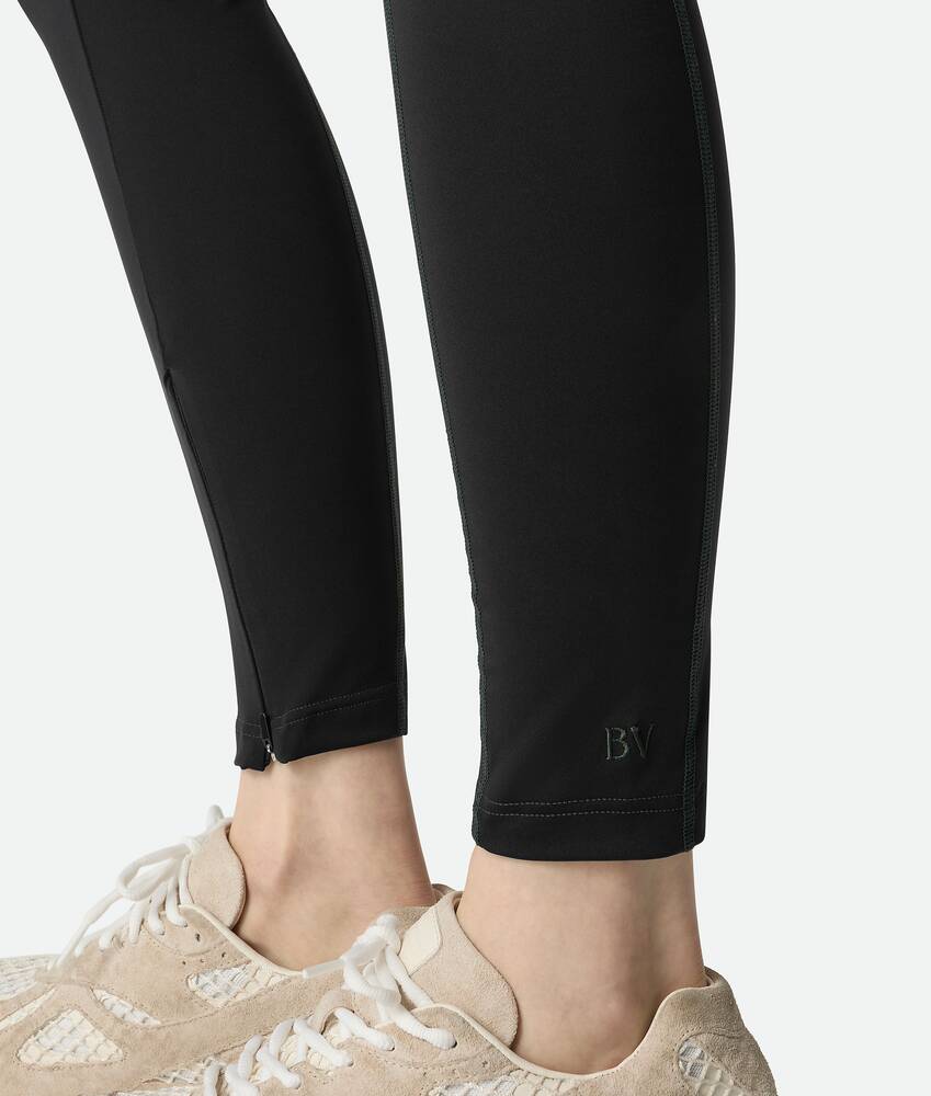 Women's Tech Jersey Leggings in Black Bottega Veneta Hong Kong SAR China EN - Image 4