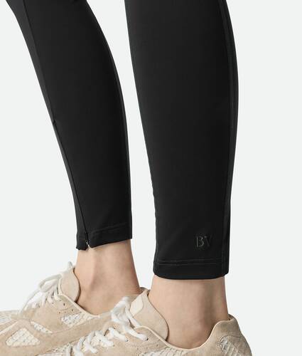 Women's Tech Jersey Leggings in Black Bottega Veneta Macao SAR China EN - Image 4