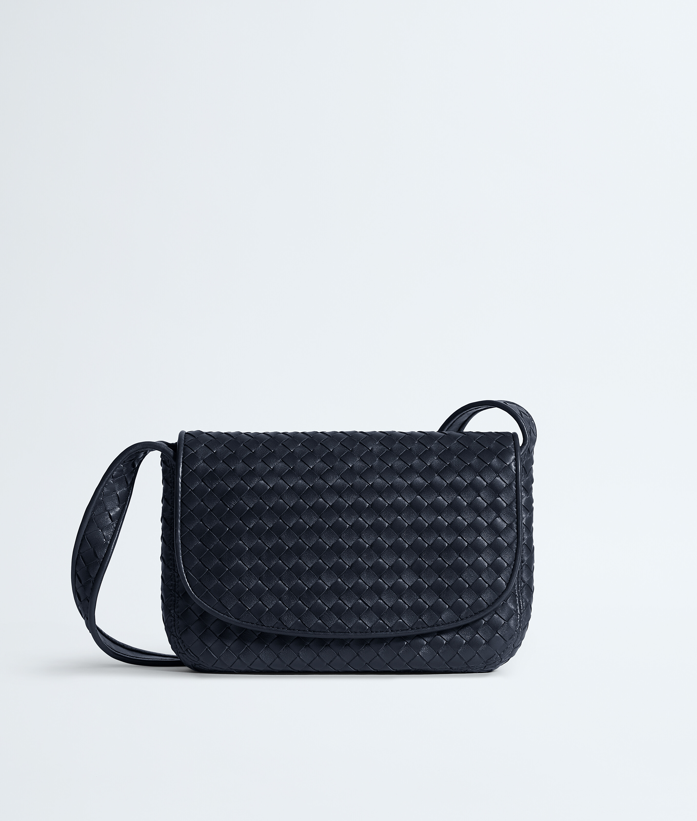 Bottega Veneta Blue Veneto Messenger - Man - U