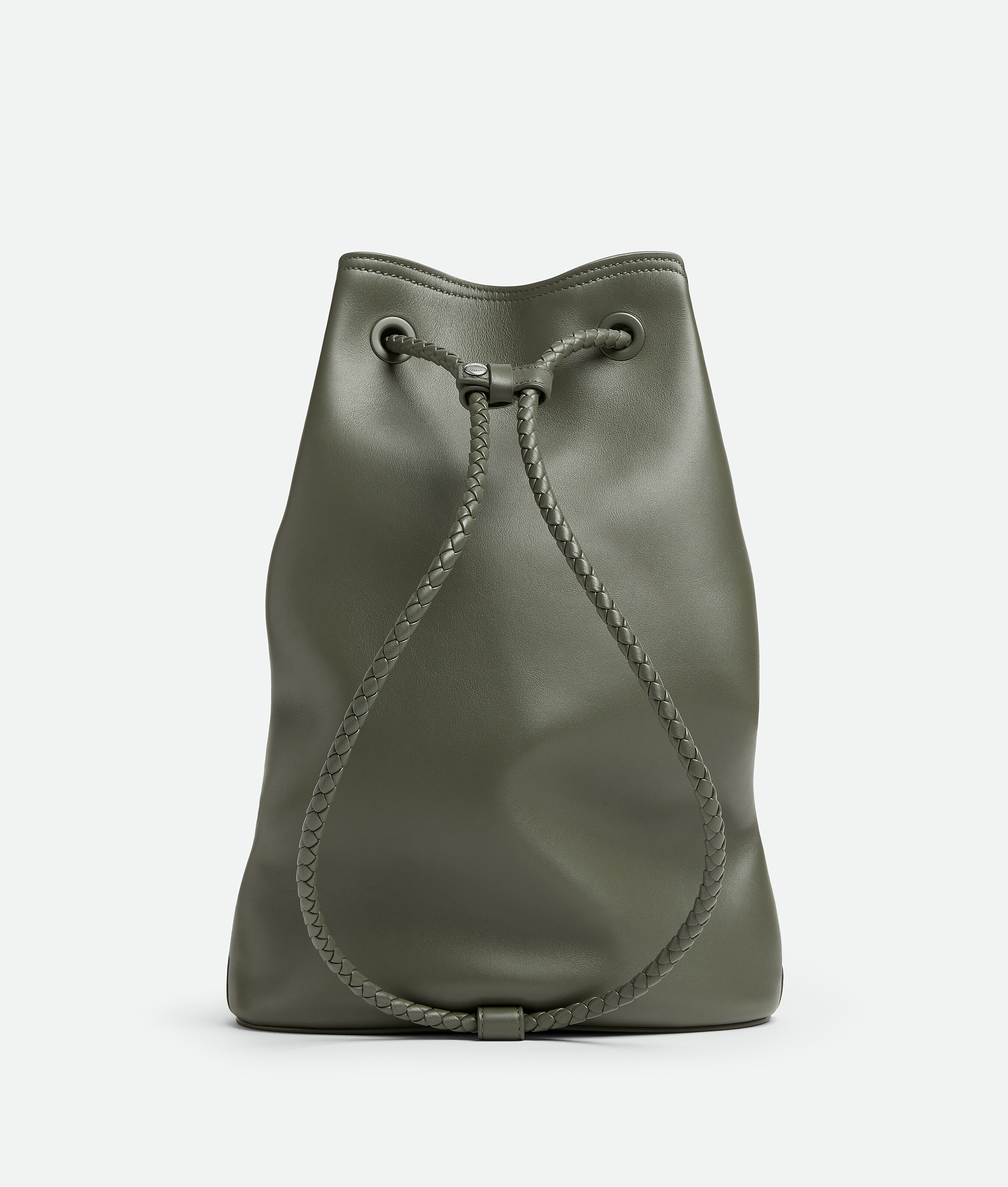 Bottega Veneta Andiamo Backpack In Green