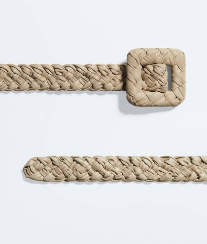 Women's Foulard Belt in Ecru Bottega Veneta Brazil EN - Image 3