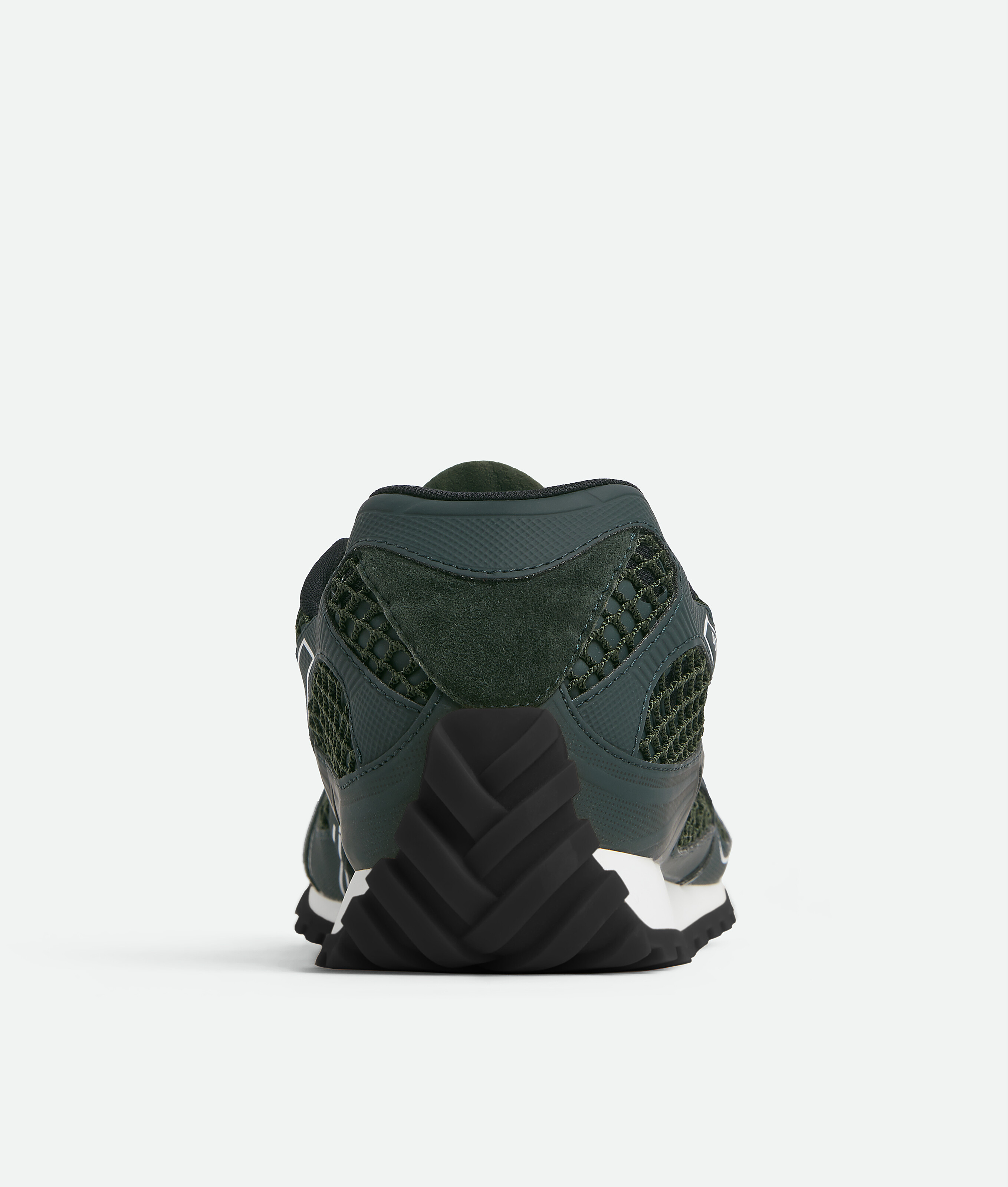 Bottega Veneta Orbit Mesh Running Sneakers Rubber Sole In Multi