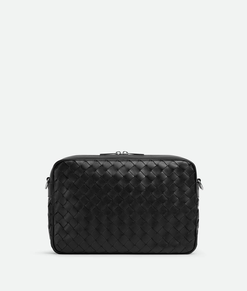 Men's Intrecciato Camera Bag in Black Bottega Veneta United Kingdom EN - Image 5