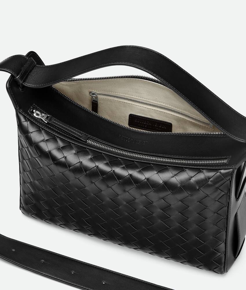 Men's Intrecciato Tribeca Top Handle in Black Bottega Veneta Thailand EN - Image 5