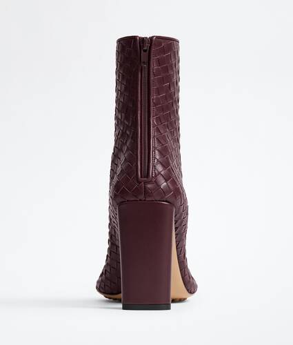 Women's Cherry Ankle Boot in Deep mahogany Bottega Veneta Australia EN - Image 3