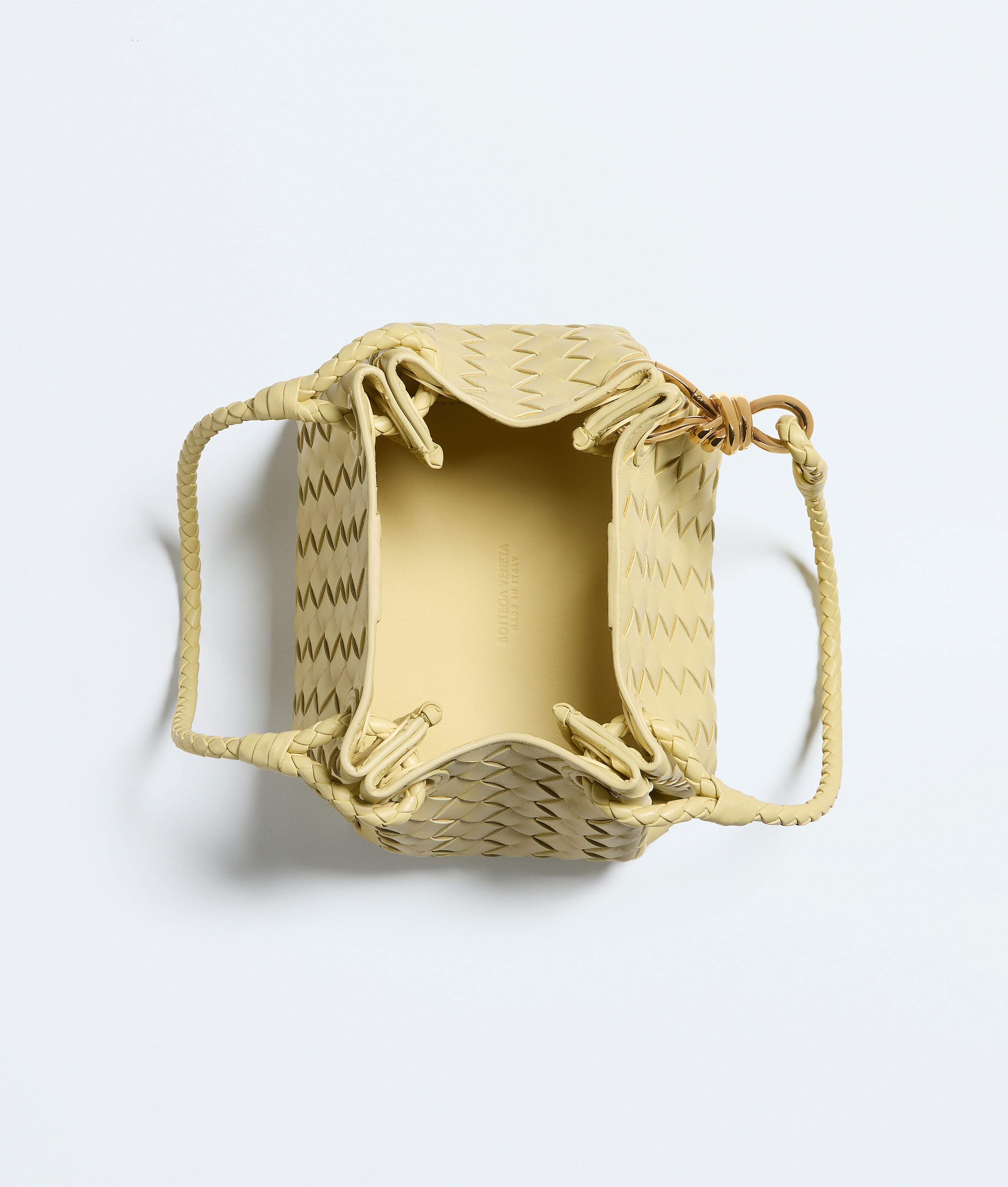 Women's Small Parachute in Butter yellow Bottega Veneta Latvia EN - Image 3
